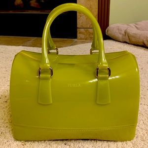 FURLA Candy Bag in Jade color Green